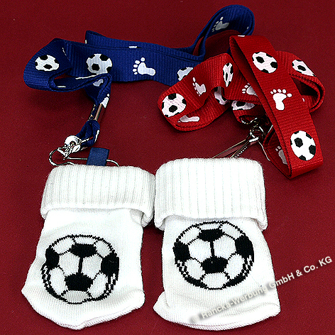 Fußball-Schlüsselband mit Tasche (Rabattaktion - Unser Preis bisher 88 Cent jetzt nur noch 48 Cent!)