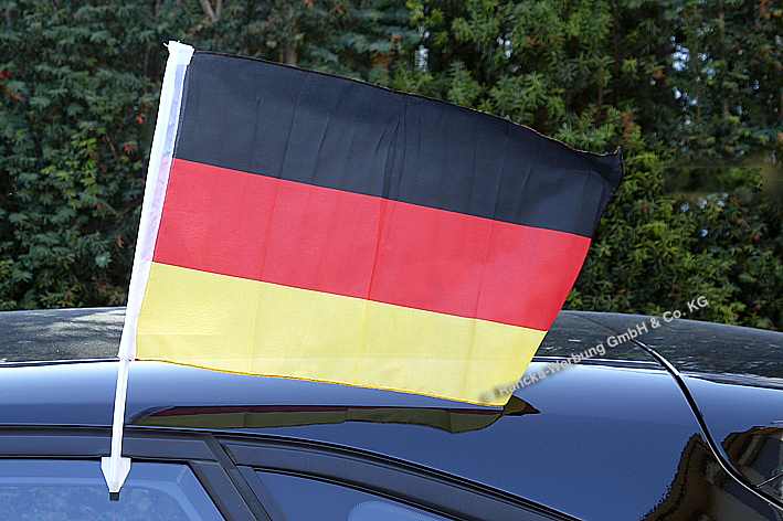 Autoflagge Deutschland (Restposten - Unser Preis bisher 42 Cent