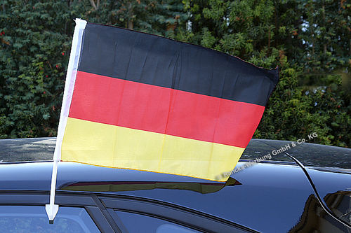Autoflagge Deutschland (Restposten - Unser Preis bisher 42 Cent jetzt nur noch 25 Cent!!)