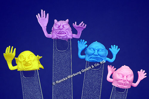Kleine Monster-Fingerpuppen